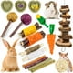 thumbnail image 1 of Set de juguetes Sofier Rabbit Bunny con conejillo de indias, 17 piezas, con Timothy Hay, 1 of 3