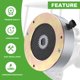 thumbnail image 3 of Freno de motor para carrito de golf 10L0L EZGO RXV 48V OEM #610065, 3 of 8
