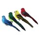thumbnail image 3 of 4pcs Plumas De Plumas De Aves Artificiales Con Decoración De árbol De Jardín De Abrazadera, 3 of 5