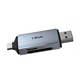 thumbnail image 2 of Lector de Memorias Dual USB-C y USB-A 3.0 Aluminio UL-RD210, 2 of 2