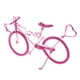 thumbnail image 1 of Hecho a mano Metal Bicicleta Modelo Juguete Arte Artesanía Oficina Escritorio Escaparate Decoración Rosa, 1 of 5