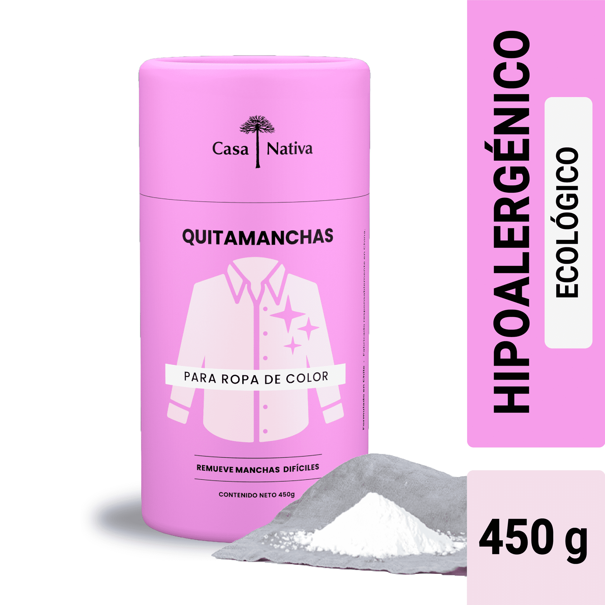 QUITAMANCHAS ROPA COLOR CASANATIVA 450GR | Lider