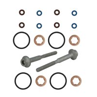 Magideal - Juego De Arandelas De Perno De Inyector, Repuestos 883.670, Piezas De Reparación De Automóviles, Juego De Sellos De Inyector De Metal Para Nh3 1.6 Tdi