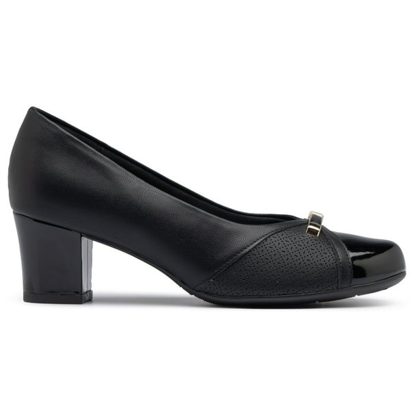 Zapato Mujer Negro/Dorado Laura Piccadilly