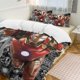 thumbnail image 1 of Iron Man Family Bed 3 Piece Set Personalized Bedding Decor for Kids And Teens Anime Student Dormitory Cover, 1 of 5