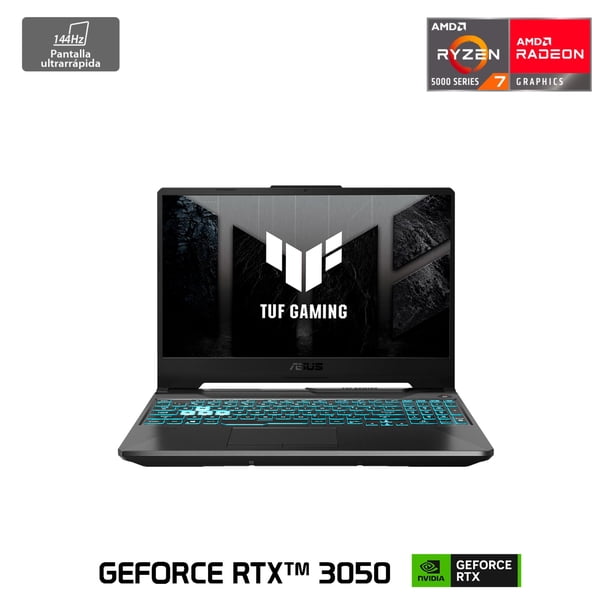 Notebook Asus TUF Gaming A15 AMD Ryzen 5 NVIDIA GeForce RTX 3050 8GB RAM 512GB SSD 15.6” FHD 144Hz
