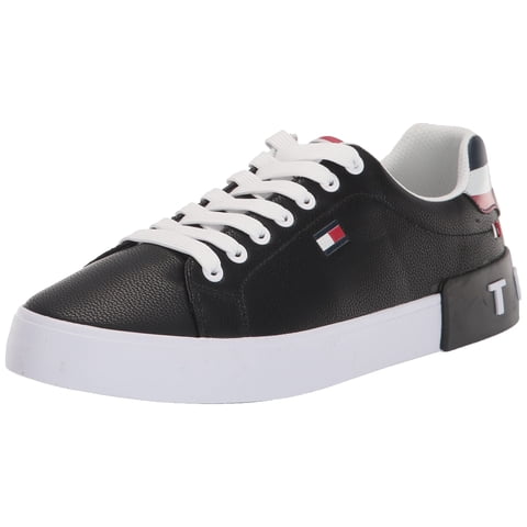 Zapatilla Tommy Hilfiger Rezz Para Hombre Negra Talla 8.5