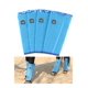thumbnail image 1 of Set de 4 botas antimoscas para caballo Tackmore de malla transpirable azul, 1 of 7