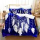 thumbnail image 1 of Dreamcatcher Purple Quilt Duvet Cover Set Super Kids Bedclothes3-Piece Bedding Set, 1 of 5