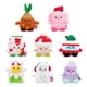 thumbnail image 1 of Peluche BumBumz Holiday, paquete de 8, 4.5 pulgadas con leche de Papá Noel, 1 of 7