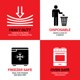 thumbnail image 4 of Moldes desechables para magdalenas Stock Your Home, 6 tazas (20 unidades), 4 of 7
