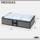 thumbnail image 5 of Pack 2 Bolsos Organizadores Almacenaje Bajo Cama 75 Litros, 5 of 9