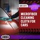 thumbnail image 4 of Paño de limpieza de microfibra AIDEA, 150 unidades, 30 x 30 cm, para coches, 4 of 7