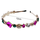 thumbnail image 2 of Diademas con diamantes de imitación, diadema con joyas para mujeres y niñas, diademas doradas con cristales brillantes y brillantes., 2 of 5