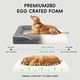 thumbnail image 4 of Cama ortopédica de espuma viscoelástica Homemate para perros, grande, gris oscuro, 4 of 8