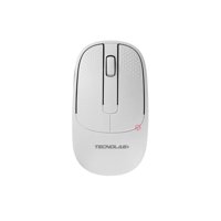 Tecnolab - Mouse Inalámbrico Blanco 2.4Ghz Usb - Ps
