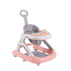 Andador Caminador 5 En 1 Con Apoya Pies Lubabycas Rosado