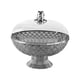thumbnail image 5 of Cesta De Frutas Con Pedestal Y Tapa Redonda Extraíble Para Encimera, Versátil, Color Gris, 5 of 5