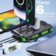 thumbnail image 5 of Cargador solar Durecopow de 20000 mAh, 3 puertos y 4 cables, 5 of 8