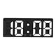 thumbnail image 1 of Despertador Pantalla LED grande Snooze alarmas Calendario de brillo ajustable, Control de voz, para personas mayores Hogar Dormitorio Niños, 1 of 5