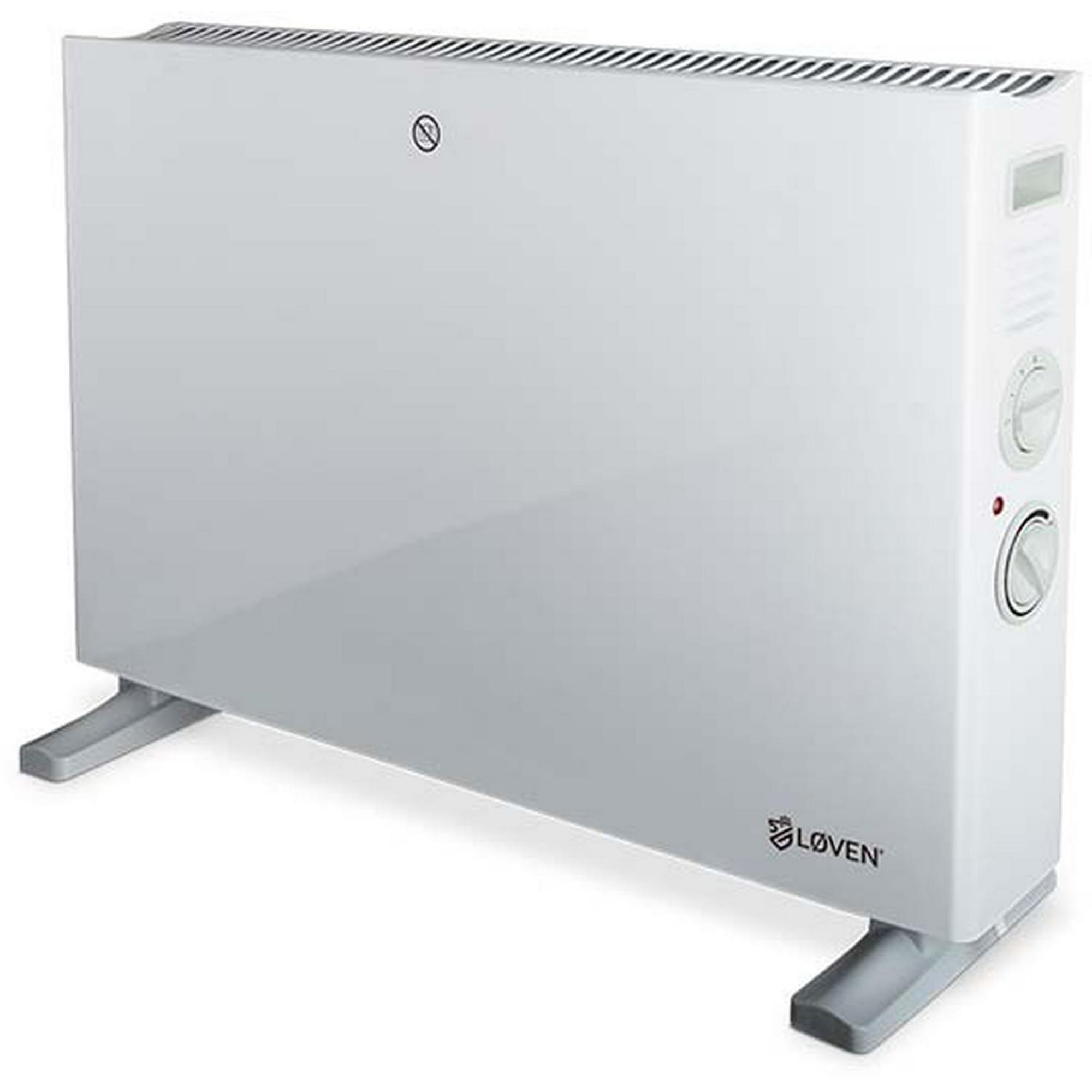 Genérico - Panel Convector Eléctrico Loven-10 2000 Watts Blanco