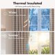 thumbnail image 4 of Cortina Madison Park 127 × 241 cm Marrón con forro polar, 4 of 9