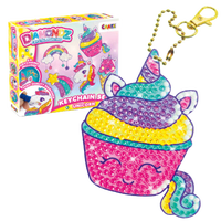Craze Diamondz Set Keychain Unicorn