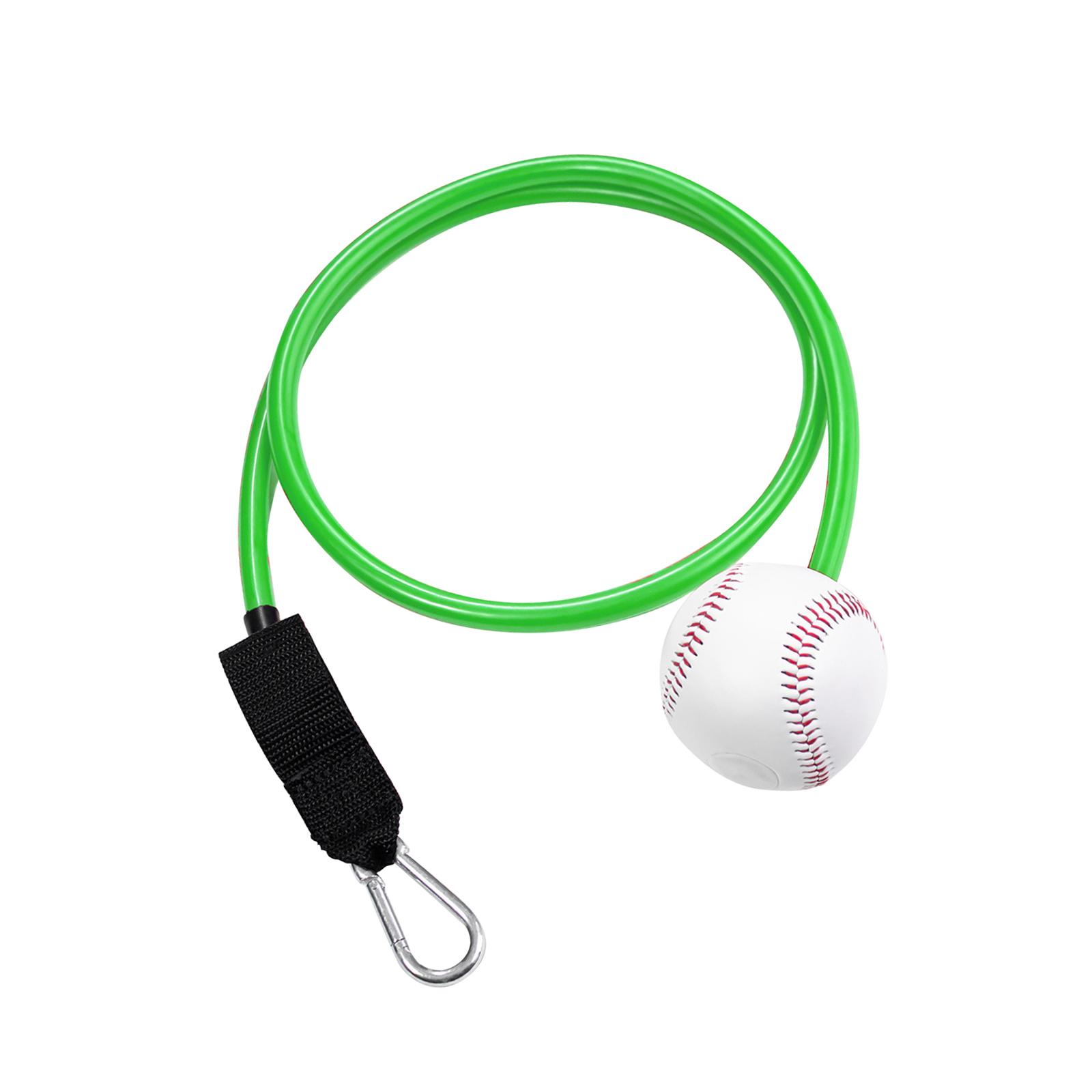 Magideal - Bandas De Lanzamiento De Béisbol, Banda De Resistencia De Ejercicio De Béisbol Bandas De Entrenamiento De Béisbol Entrenador De Béisbol, Para Jóvenes Verde