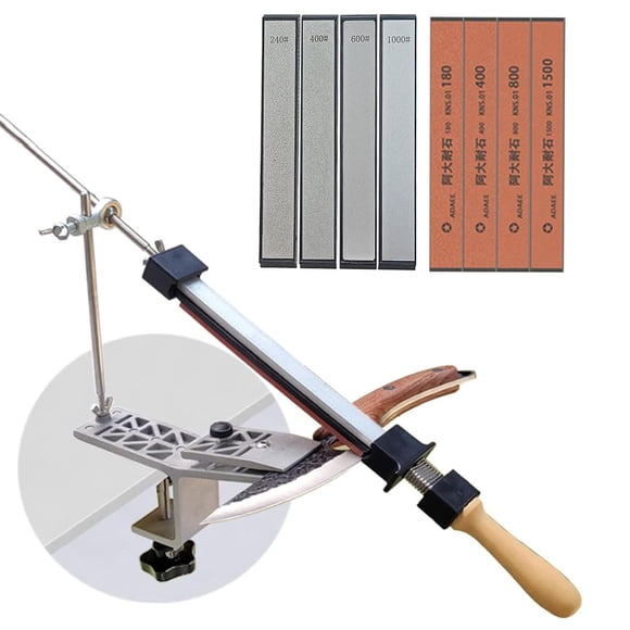 Afilador de cuchillos Sattinrod Kit Pro de 8 Piedras