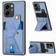 thumbnail image 1 of Funda Resistente para Honor 80 SE con Tarjetero y Soporte, Diseño Magnético Azul, 1 of 5