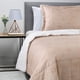 thumbnail image 2 of Plumon Estampado Con Sherpa 1.5 Plaza Beige, 2 of 4