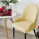 thumbnail image 4 of Fundas elásticas para sillas de comedor, reutilizables, lavables, de licra suave, para sillón inclinado, curvas, para el hogar, para mesa de comedor, gruesas y elásticas., 4 of 8
