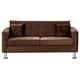 thumbnail image 1 of Sofa New Retro 3 Cuerpos Felpa 12 Chocolate, 1 of 5