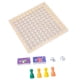 thumbnail image 2 of Tablero de madera para multiplicación y suma de matemáticas, tablero de mesa de matemáticas con tarjetas flash, dados, manipuladores de matemáticas,, 2 of 4