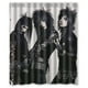 thumbnail image 1 of Cortina de ducha de Black Veil Brides, juego de cortina de baño con ganchos, tamaño 60 x 72 pulgadas, 1 of 3