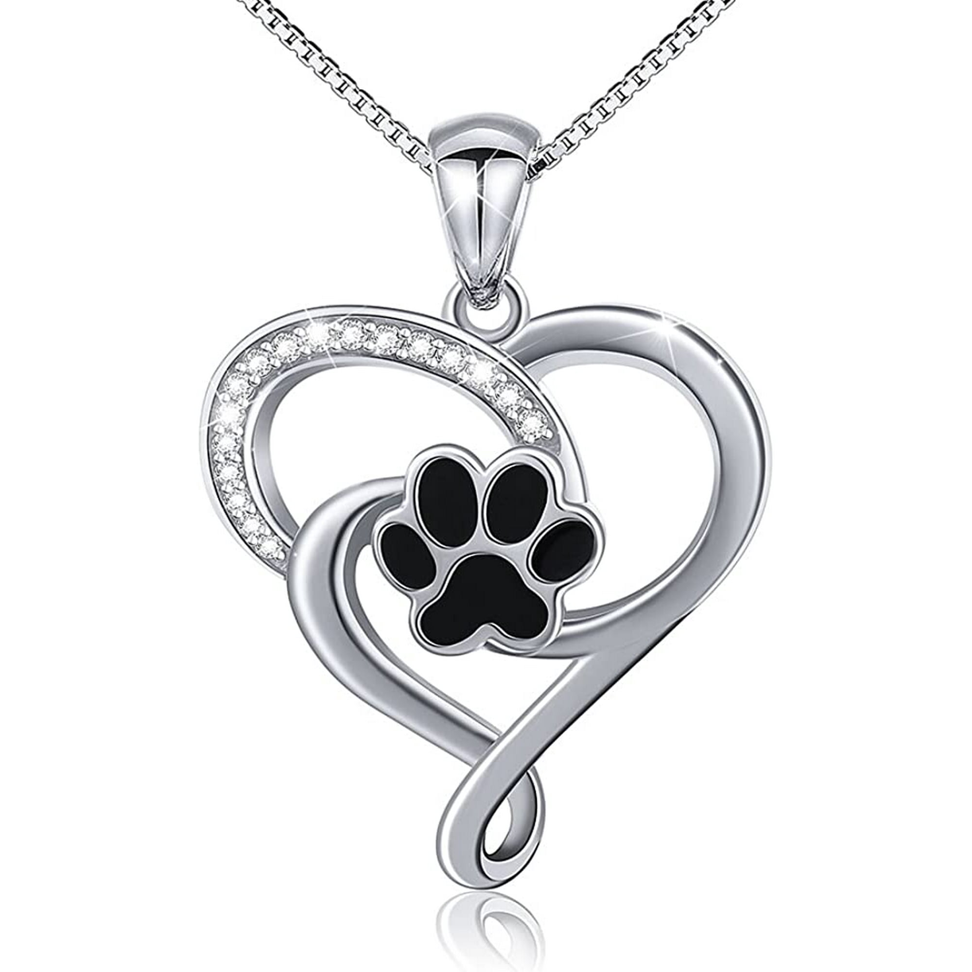 Vousez - Collar Huella Mascota Plata 925