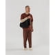thumbnail image 2 of Bolso BAGGU de 95 cm negro de nailon tipo media luna, 2 of 4