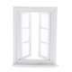 thumbnail image 5 of Muebles De Ventana De Puerta De Madera Blanca En Miniatura, Decoración Artesanal Para Casa De Mu?ecas 1/12, 5 of 5