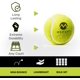 thumbnail image 2 of Pelotas de Tenis Morvat Presurizadas, Paquete de 12, Color Amarillo, Fieltro, 2 of 9