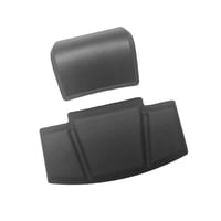 Magideal - Almohadilla De Respaldo Para De Motocicleta, Cojín Trasero De Espuma De Pu, Caja De Almacenamiento Negra, Cojín Trasero, Fácil Instalación,