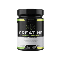 Strongfit Nutrition - Creatina Monohidratada Ultra Micronizada 300G 60Sv Strongfit