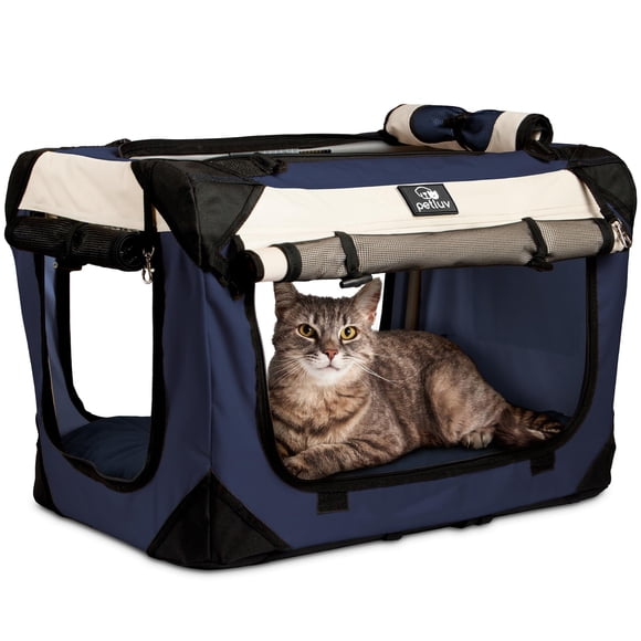 Transportadora para Mascotas PetLuv Mediana 51x33x33cm Lado Suave para Viaje