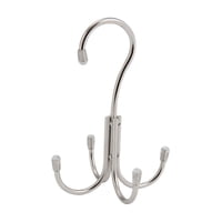 Magideal - Colgador De Cinturón Para Armario, Soporte Para Cinturón, Ahorro De Espacio, Bufanda, Corbatero, 4 Para Ropa, Abrigos, Zapatos, Bolsos, Ganchos