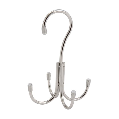 Magideal - Colgador De Cinturón Para Armario, Soporte Para Cinturón, Ahorro De Espacio, Bufanda, Corbatero, 4 Para Ropa, Abrigos, Zapatos, Bolsos, Ganchos