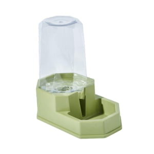 Ioensy - Comedero Automático Gravity Feeder De 3,6 L Para Perros Y Conejos, Plato Dispensador De Agua, Color Verde
