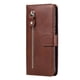 thumbnail image 1 of Funda con Cremallera para iPhone 12 PRO MAX, Carcasa Cartera de Cuero PU con Soporte y Tarjetero, 1 of 6