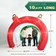 thumbnail image 5 of Arco inflable ZPISF de 3,2 m con LED para exteriores - Decoración navideña, 5 of 8