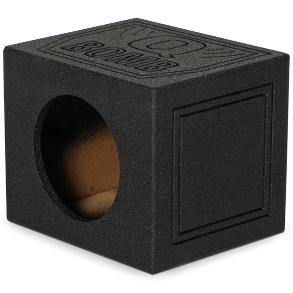 Caja de Bocina Subwoofer QPower QBOMB Sellada Simple de 10 Pulgadas