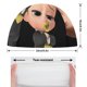 thumbnail image 2 of Jefe en pañales: Niña blanca Gorro de Natación de Licra, Gorro de Baño de Tela Cómoda, Gorro Elástico Antideslizante para Hombres, Mujeres y Niños, 2 of 6