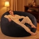 thumbnail image 5 of Puf Codi Big Giant con relleno, 150 cm, color gris antracita, 5 of 7